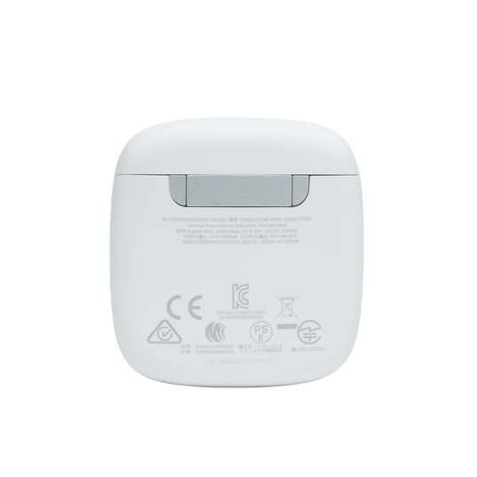 JBL Tune 225TWS - White - True wireless earbuds - Detailshot 7